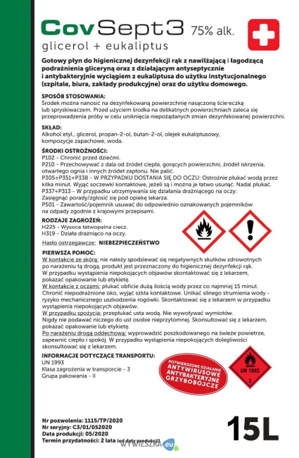 COVSEPT3 15L